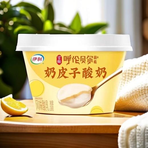 伊利宫酪呼伦贝尔奶皮子酸奶厚奶皮 口感绵密 138g/盒 商品图0