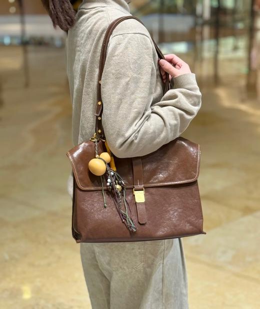 D061819自带复古时光小号山行随游挎包可双肩可单肩斜挎男女同款 商品图3