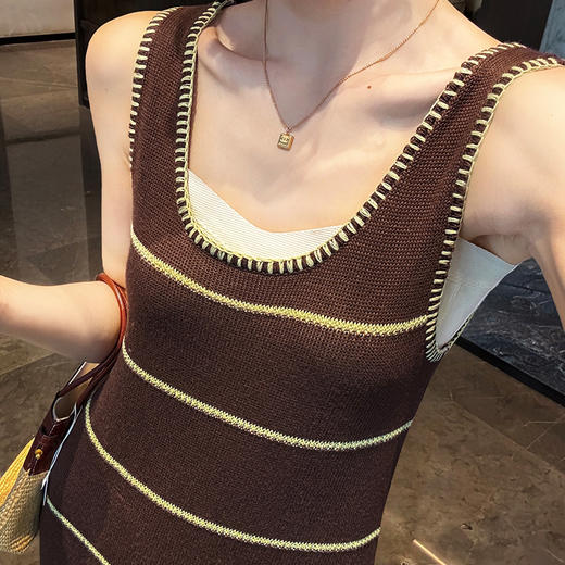 【预售7天】良木礼针织吊带裙（7802） 商品图2