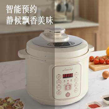 小画仙 电压力锅 高压锅 电高压锅家用大容量多功能定时预约高压电饭煲5L大容量 LYLG-5036E /家用电器 /厨房小电 /电压力锅 商品图0