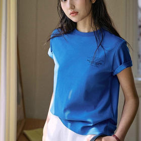 海岛蓝T恤｜夏日悠长，不费力气的时髦感【72小时发货（不含周末）】