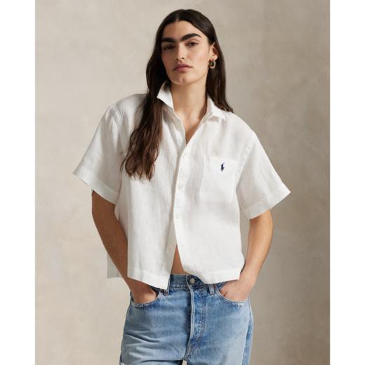 【高品质私服】【RL亚麻短袖衬衫】精选优质亚麻面料，透气吸汗，触感清凉G1407-CC【无标出货 介意慎拍】 商品图5