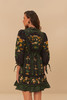 Farm Rio - Flowers Arch Mini Dress - Black - 女装 - 连身裙 - 黑色 商品缩略图3