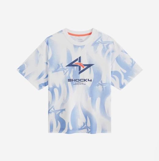 安踏儿童2025夏季新款男大童篮球系列宽松运动短袖T恤衫352531109 商品图0