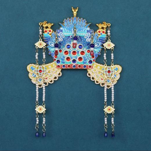 【定陵直发 官方正品】金属凤冠冰箱贴 御宝龙凤礼盒定陵博物馆文创 商品图4