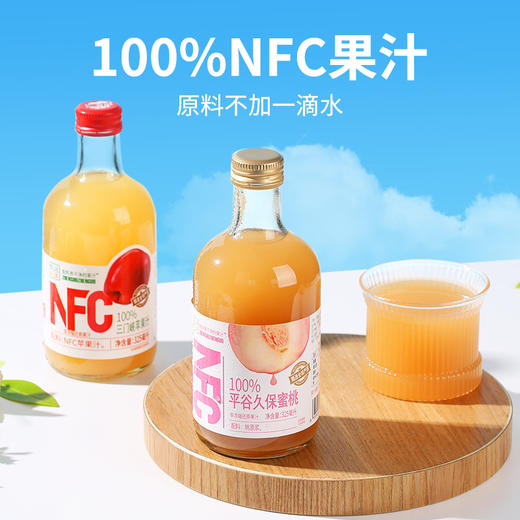 【礼盒装】8瓶汇多滋甑蔬甑果100%NFC纯果汁玻璃瓶饮品老少皆宜口味多选彩箱装 商品图3