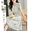 【专属特价】连衣裙新款女气质短袖法式雪纺裙显瘦夏季绝美碎花裙子 商品缩略图0