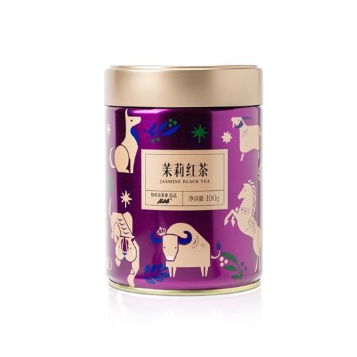 品味牌茉莉红茶一级茶叶罐装自饮装100g四川竹叶青茶业出品 商品图4