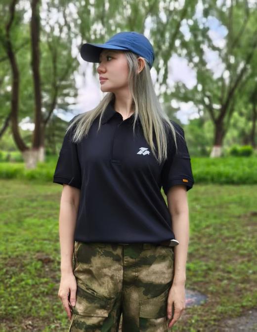 【七代B2战术翻领短袖】男女同款运动上衣T桖衫七代B2战术翻领短袖上衣03h 商品图4