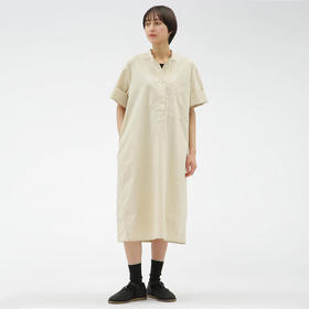 MHL One Piece COTTON CORD SHIRTING 女式工装连衣裙