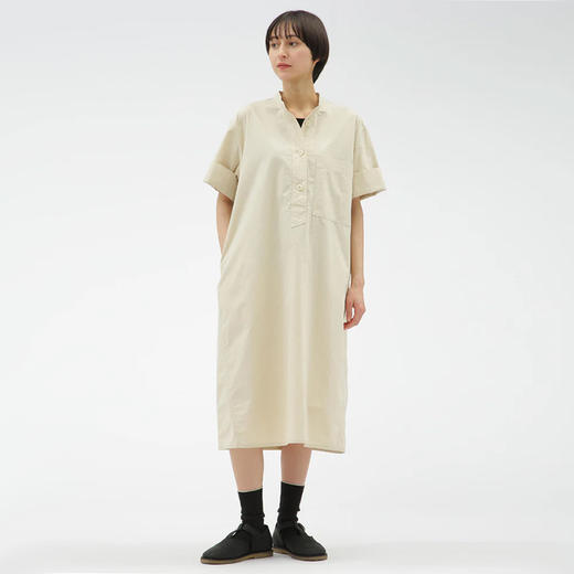MHL One Piece COTTON CORD SHIRTING 女式工装连衣裙 商品图0