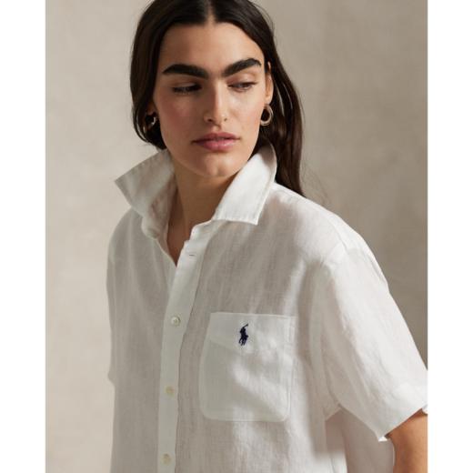 【高品质私服】【RL亚麻短袖衬衫】精选优质亚麻面料，透气吸汗，触感清凉G1407-CC【无标出货 介意慎拍】 商品图6