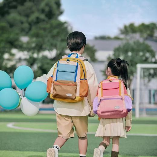 (包邮)shukiku趣缤纷儿童护脊书包（两种颜色） 商品图0
