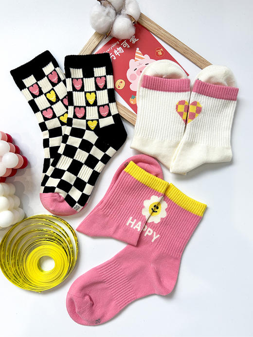 任意5双45.8元 春夏多彩青少年袜棉质学生袜透气 商品图4