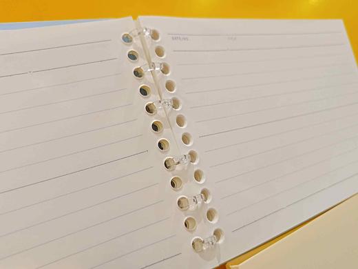 吉言geein活页线圈本/侧翻B6（图案随机） 商品图3