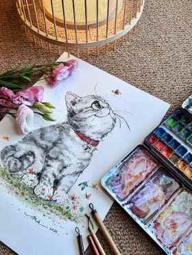 李佳宁《观趣》原作