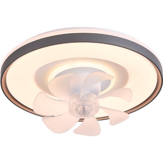 爆款🔥欧普（OPPLE）25新吸顶风扇灯全光谱中古风静音变频电扇一体遥控餐厅灯卧室灯风悦 商品图5