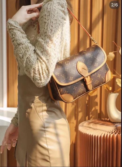 D061826新款法棍包老花腋下包单肩斜跨女包 商品图2