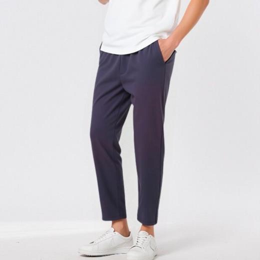 佐丹奴男装25年新款凉感弹力易打理休闲针织裤01115130 商品图2