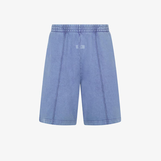 GCDS 男士字母徽标标签棉质休闲短裤 深紫色 B1CM3102JH6 69 商品图0