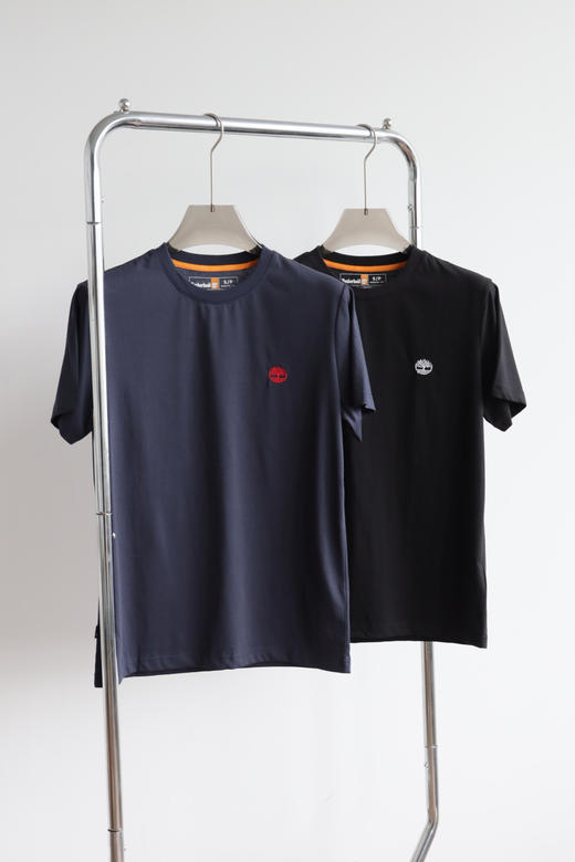 T.B.L 有機棉胸前刺繡Logo短袖T恤 TX547 商品图2