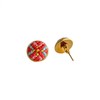 心艺手作：“努苏姆”系列耳钉 Mahi Mahi Gold Studs in Blue\Amour\Teal 商品缩略图5