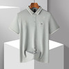 【7A抗菌蚕丝棉】罗蒙男士夏季休闲商务短袖polo衫男士短袖t恤 商品缩略图2