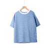 撞色条纹短袖T 商品缩略图1