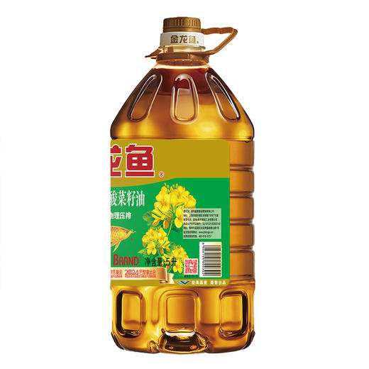 金龙鱼 低芥酸纯香菜籽油5L 商品图2
