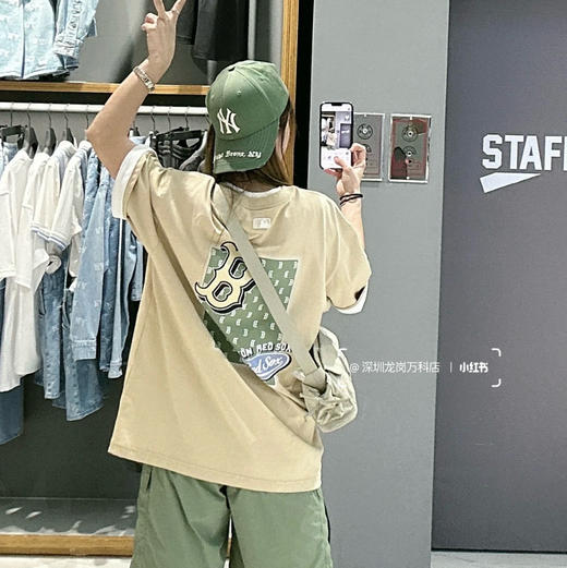 正品MLB男女款棉质短袖T恤061801 商品图7