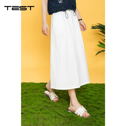 夏上新时尚白色气质百搭显瘦半身裙3252062 商品图0