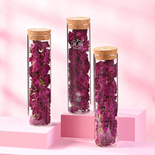 烘干玫瑰花冠茶 整朵重瓣红玫瑰 商品图1