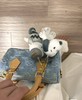 D061822丹宁浅色牛仔包可调节肩带单肩包手提包 商品缩略图2