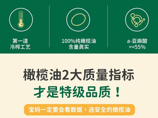 康邦美味 有机橄榄油 1瓶*500ml 厂家直发 商品图1