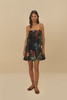 Farm Rio - Macaw Fiesta Mini Dress - Black - 女装 - 连身裙 - 黑色 商品缩略图3