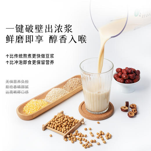 黄金豆豆：破壁机料理包营养早餐搭配五谷杂粮豆浆黄金豆豆原料包370g*10小包 商品图1