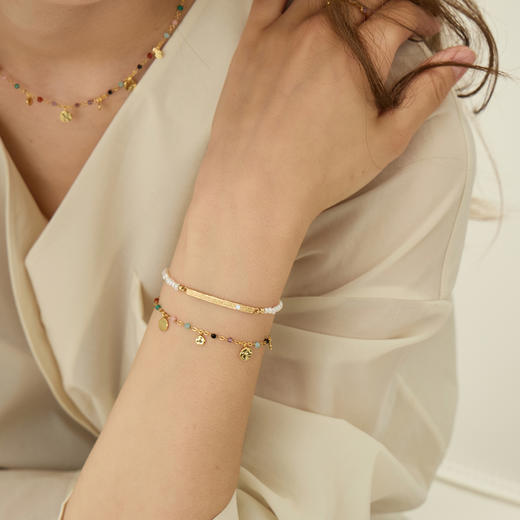 ARSIS银饰丨 秘密花园系列 缤纷派对手链 商品图2