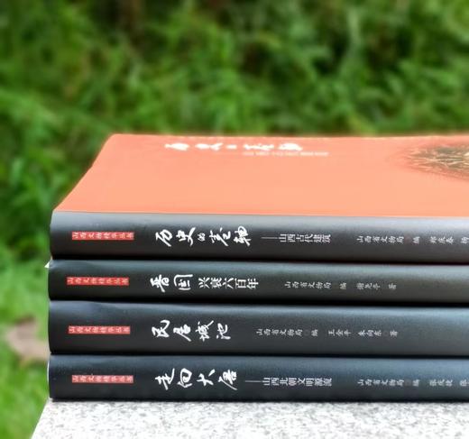 山西文物精华丛书四册：《历史的卷轴：山西古代建筑》《晋国兴衰六百年》《走向大唐：山西北朝文物源流》《民居城池》，软精装，16开，山西省文物局编，三晋出版社2019年版，定价461/售价299 商品图2