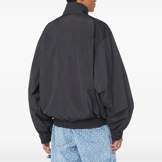 GCDS 男士字母徽标印花双面轻便夹克 黑色 A2OM0201TB2 99 商品图2