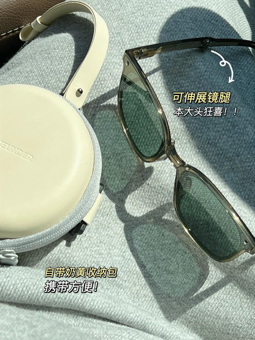 支持扫码‼️防紫外线折叠太阳镜 商品图11