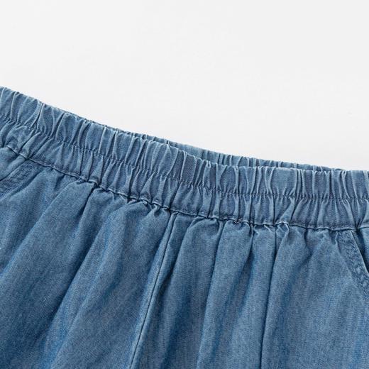 【商场同款】巴拉巴拉女童牛仔短裤儿童裤子夏2024新款甜美花苞裤 商品图3