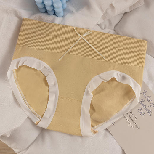 【独立包装 甜美女内裤】棉裆女士中腰三角裤薄款透气柔软提臀收腹 商品图6