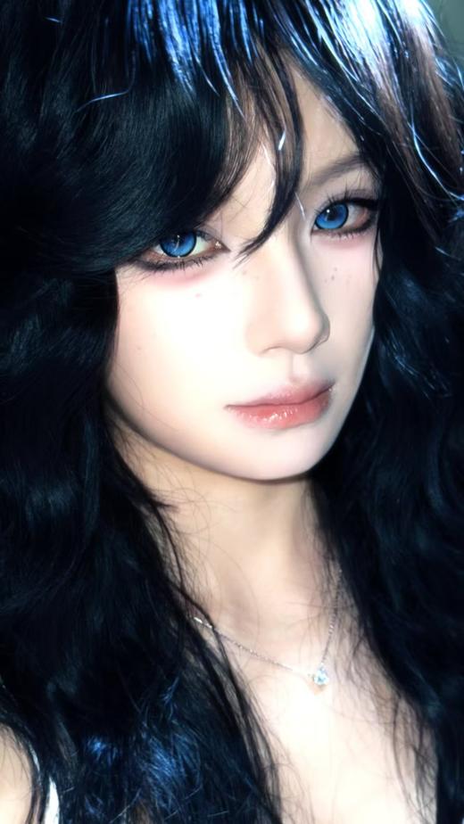 【半年抛大直径】Recolook-慧谷川子 蓝-14.5mm【半年抛 0-800度 无525/575】 商品图7