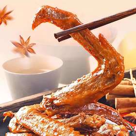 【越洽越有味❗️即食香辣鸭翅】甄选品质原料制作，优选新鲜鸭翅膀制作，陈汤老卤层层入味，卤味小吃办公休闲零食，熬夜追剧好洽村零食L