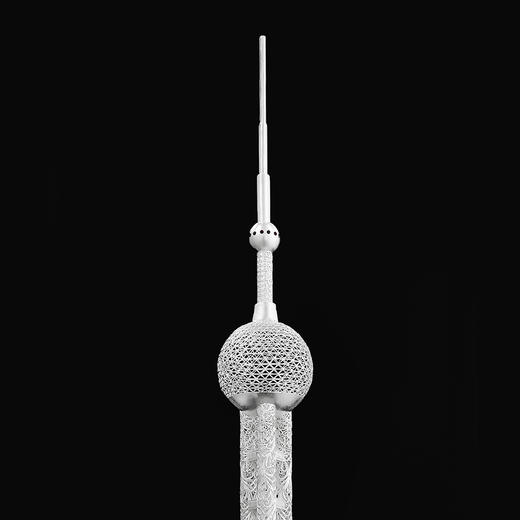 子佩集S999银手工银花丝【东方明珠塔银花丝摆件】大师工坊原创设计【DFMZTHSP】2506 商品图7