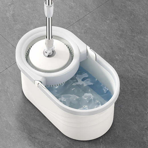 【甩水拖】美丽雅旋转拖把家用免手洗自动旋转甩水地拖懒人神器甩水拖把桶 商品图4