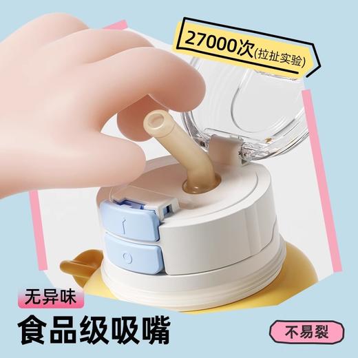 bablov吸管杯女生高颜值大容量水杯夏日耐高温外出便携新款杯子 商品图2