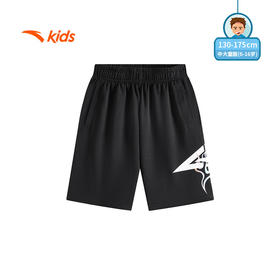 安踏儿童裤子男大童篮球系列篮球男针织五分裤352531705