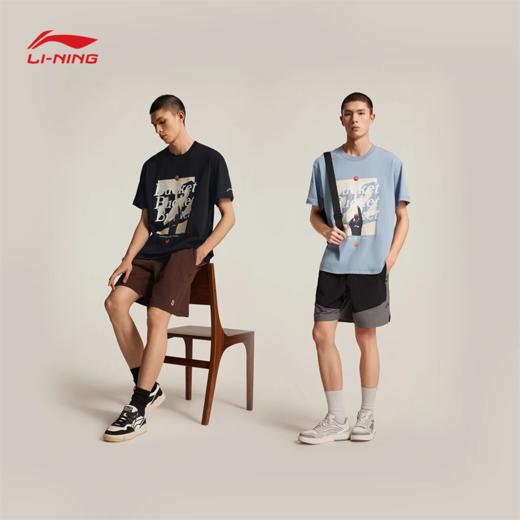 【L/3XL】李宁吉米巴特勒专业篮球系列男子短袖文化衫AHSV401【库存有限，如无货将做退款，介意慎拍！】 商品图1