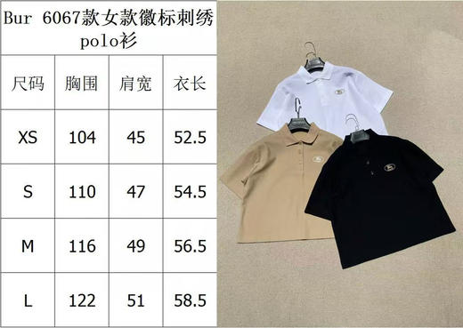 618-1 排他性独家圆正 bbr 高支丝光珠地网眼棉 女生版polo短袖T恤 太帅太帅啦 商品图2